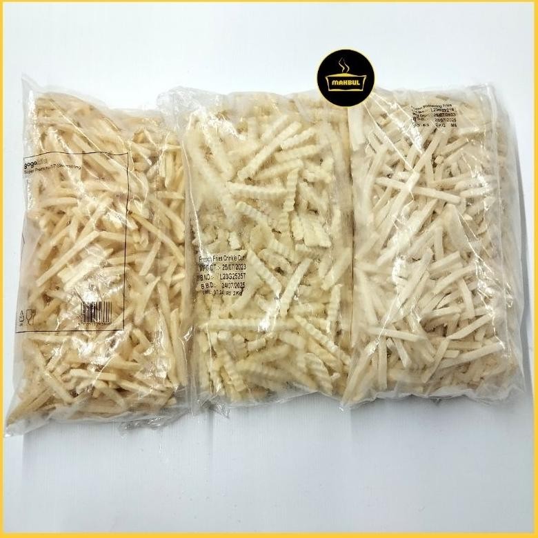 

Fbn Gogokita Shoestring, Gogofries Crinkle 2Kg, Gogofries Shoestring 2Kg, Kentang Beku Goreng Cq37