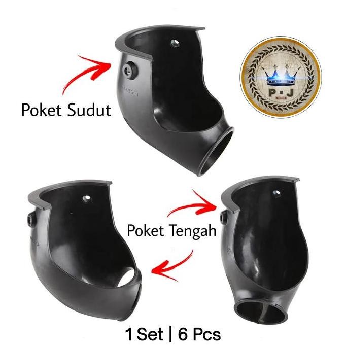 PJ - Billiard Pocket | Poket Meja Billiard 9 Ft Import | Model Keong PREMIUM