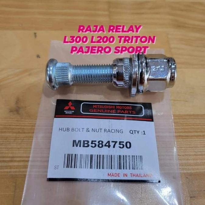 Baut Roda Mur Racing L300 Disel L200 Triton Pajero Sport Mb584750 Harga Murah