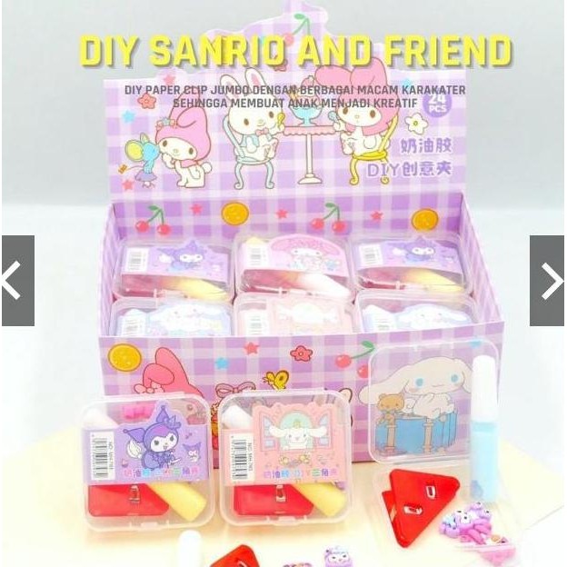

CR - 310 DIY Big Paper Clip Anak Motif Sanrio And Friend Edition Paper Clip TERLARIS