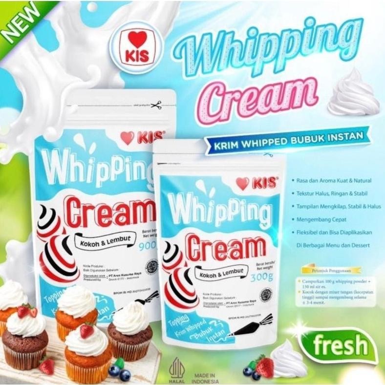 

Ready_Stock_Cod Kis Whipping Cream Powder 300Gr / Whip Cream Instant Jy-56