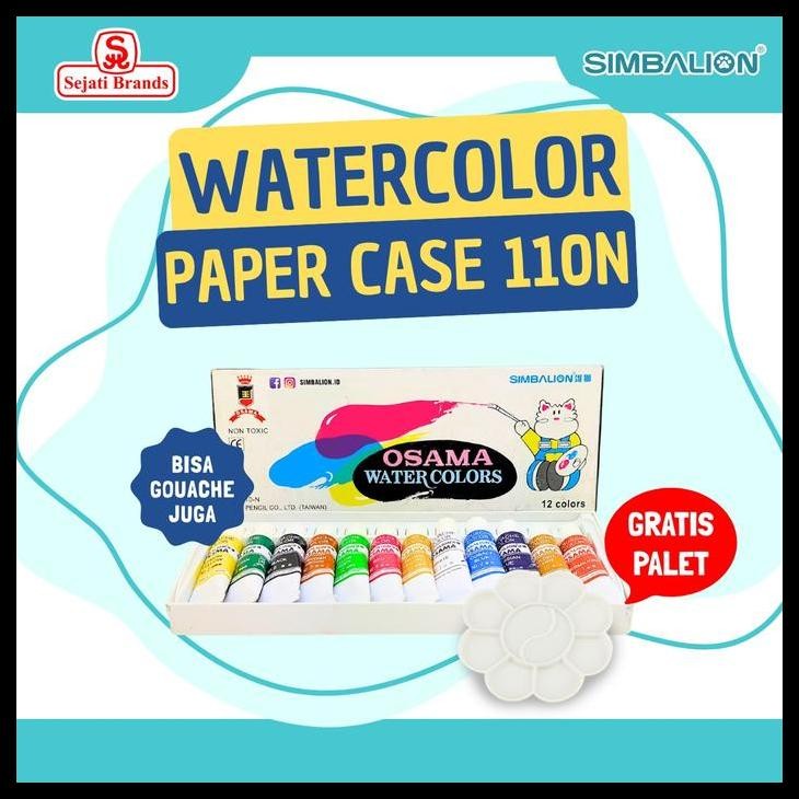 

Simbalion Osama Water Color 12 Colors - 110N/120 Cat Air Best Quality