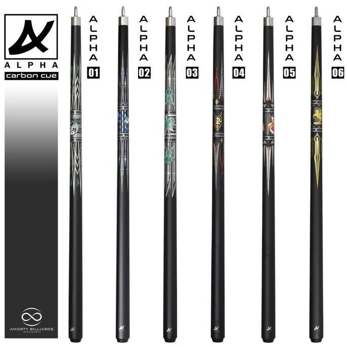 ALPHA CARBON CUE CM/ STICK PLAY BILLIARD