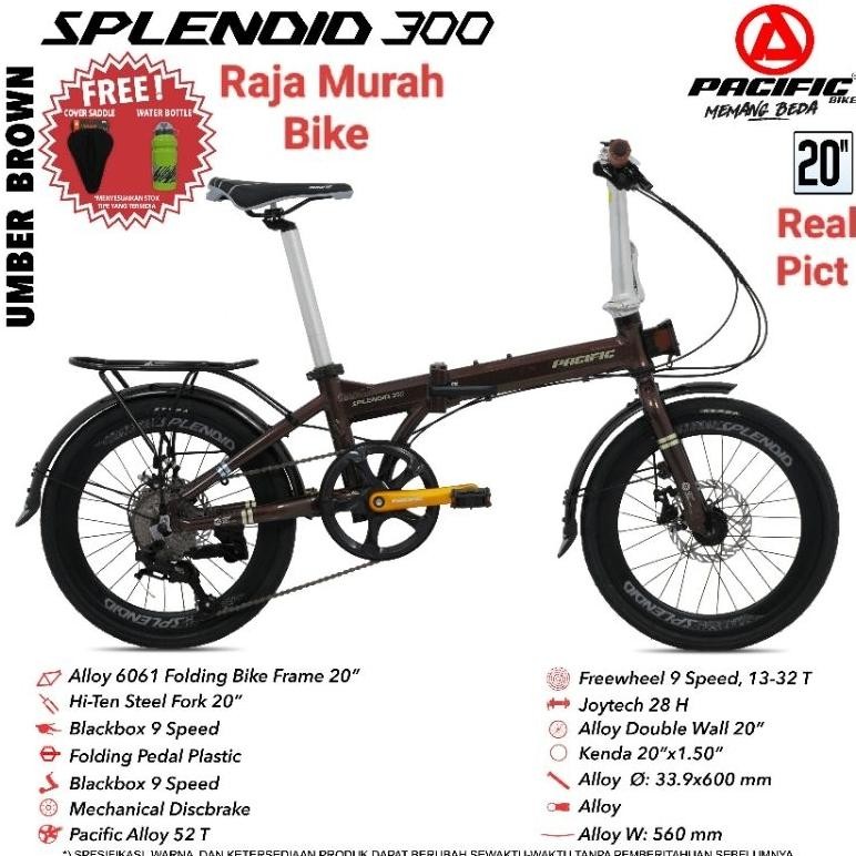 Sepeda Lipat Pacific Splendid 300 20 Inch Sepeda Lipat 20 Inch Pacific Splendid 300