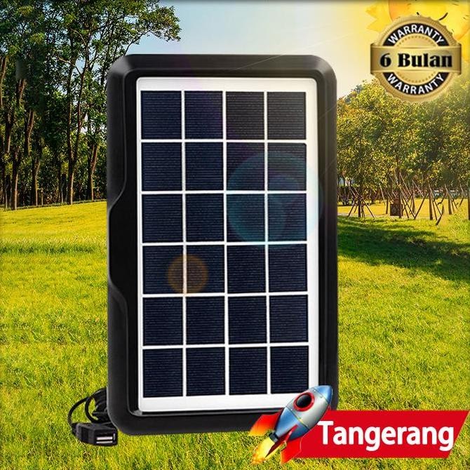 Solar Panel Mini 6V3W Tenaga Surya Matahari Tahan Air Panel Solar Cell