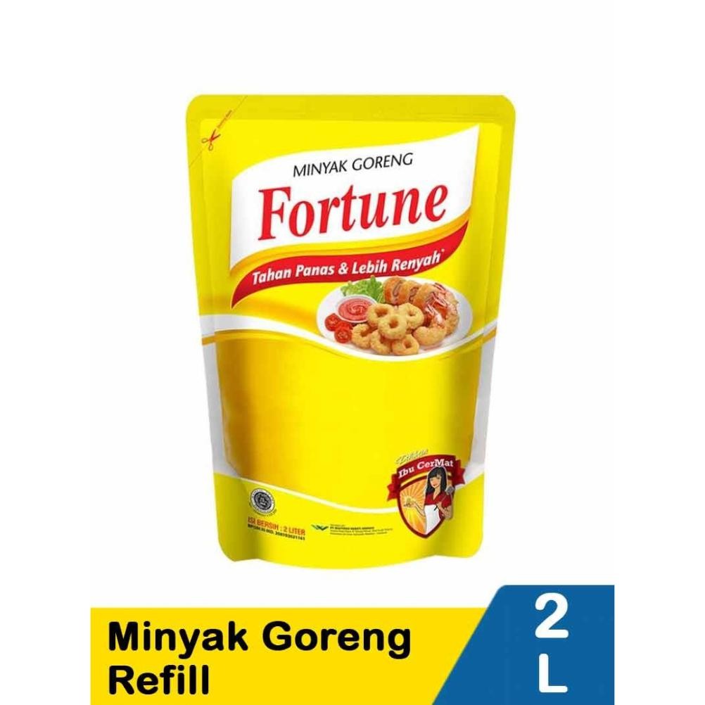 

_Kecil_ Fortune 2 Liter Minyak Goreng Refill - 2 Lt To94