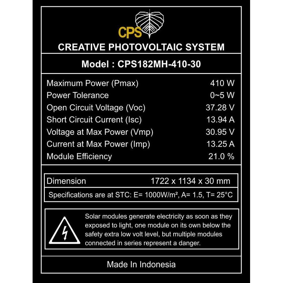 ready Panel Surya Mono 400WP Solar Panel 400 WP TERBARU