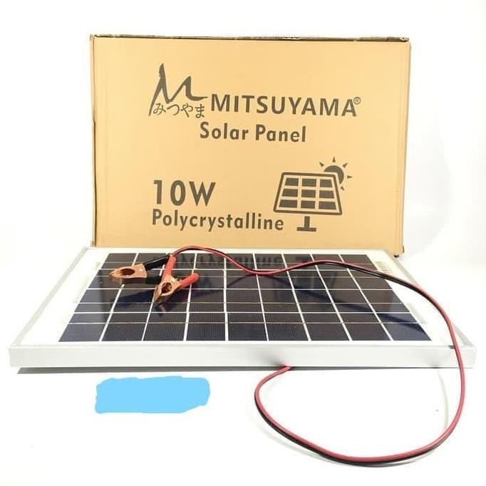ready Solar Cell / Panel Surya / Poly Solar Panel 10WP (Watt peak) Mitsuyama