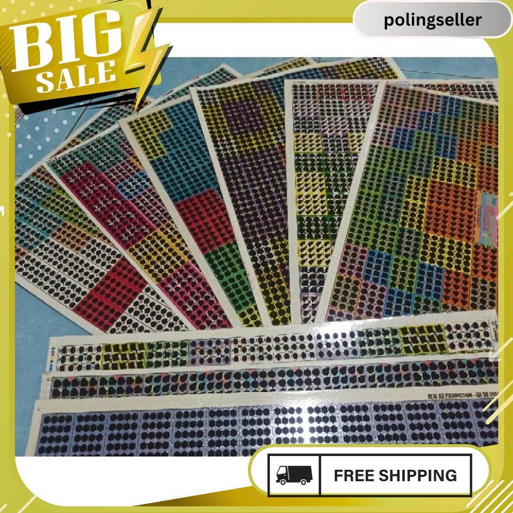 Gosok Bom 15 16 18 20 Titik Motif Campur / Mainan Gesekan Bom Rendstoreid 2 Gratis Ongkir