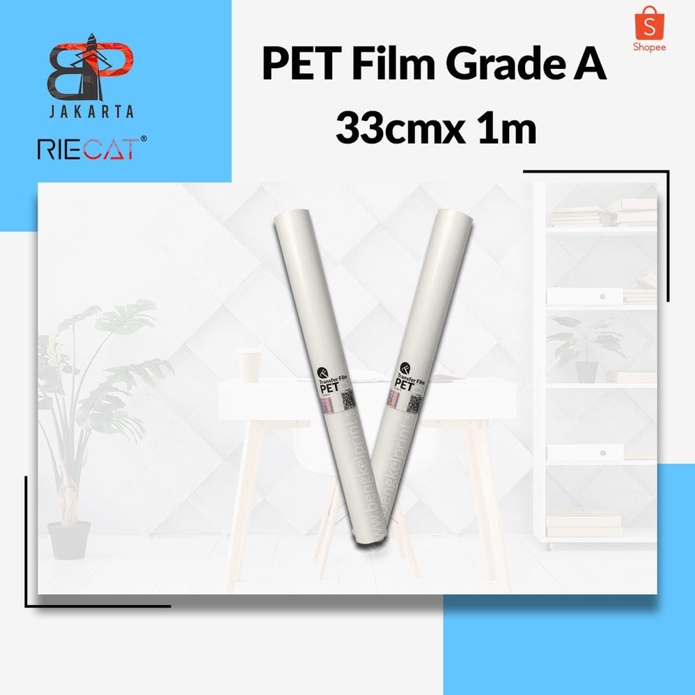 

JH8 PET FILM DTF GRADE A 33CM X 10M
