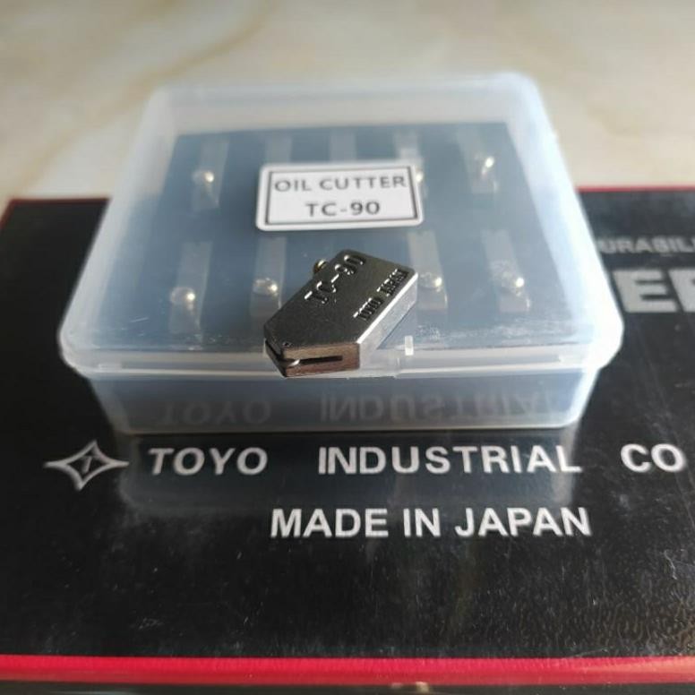 

JH8 Alat pemotong kaca toyo Tc 90 Mata pisau potong kaca alat potong kaca original mata pisau kaca asli made in japan/Mata potong kaca Toyo Tc 90 Alat pemotong kaca pisau potong kaca alat potong kaca keramik
