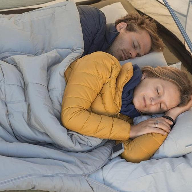 (Expert) Sleeping Bag Naturehike NH21MSD05 Double Pillow Cotton Sleeping Bag