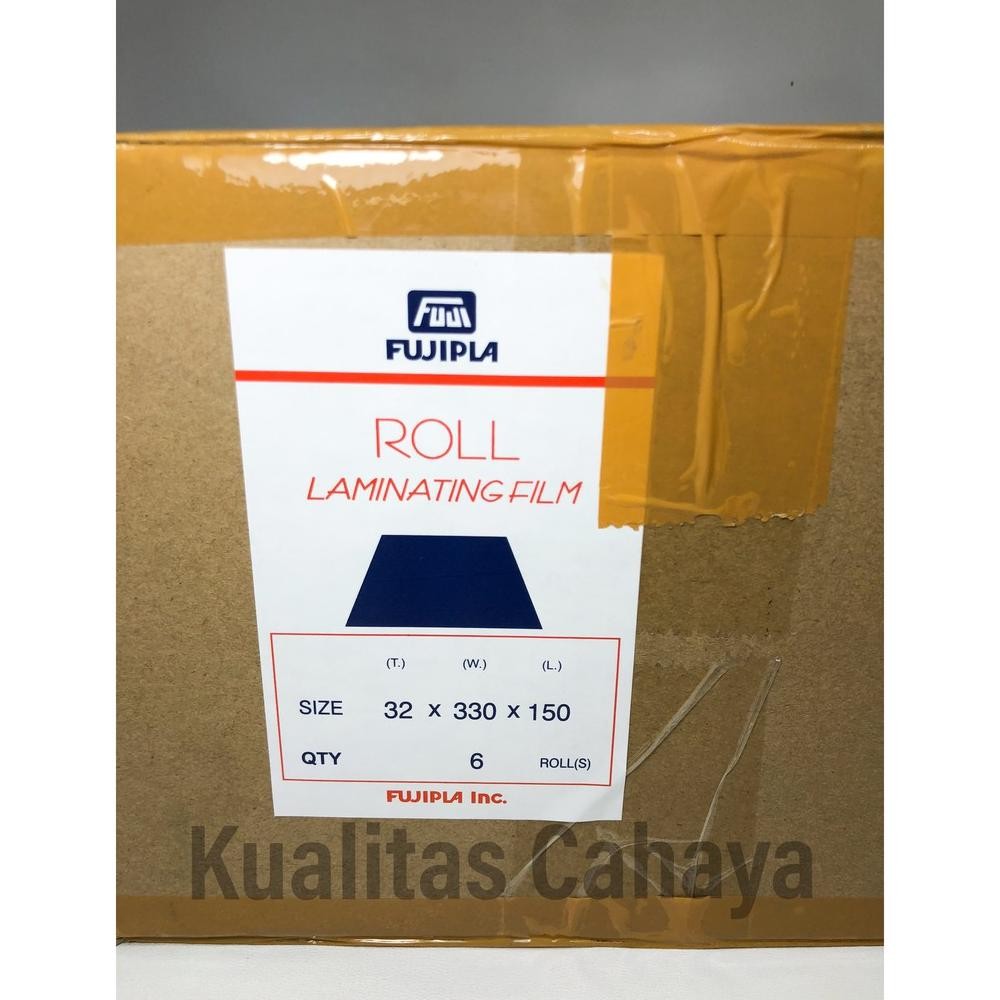 

JH8 Plastik Laminating Roll Glossy FUJIPLA 330 Ekonomis Berkualitas