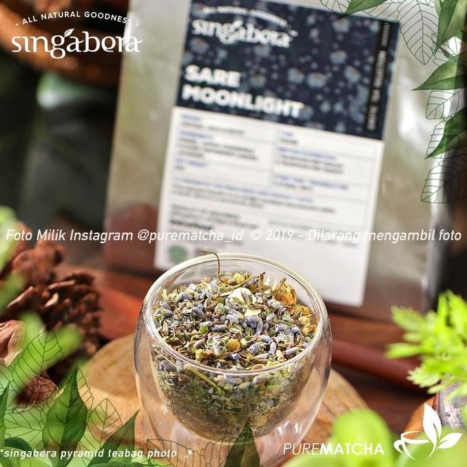 

Singabera - Sare Moonlight 100tb Chamomile Lavender Sleep Tea Relaxing L82