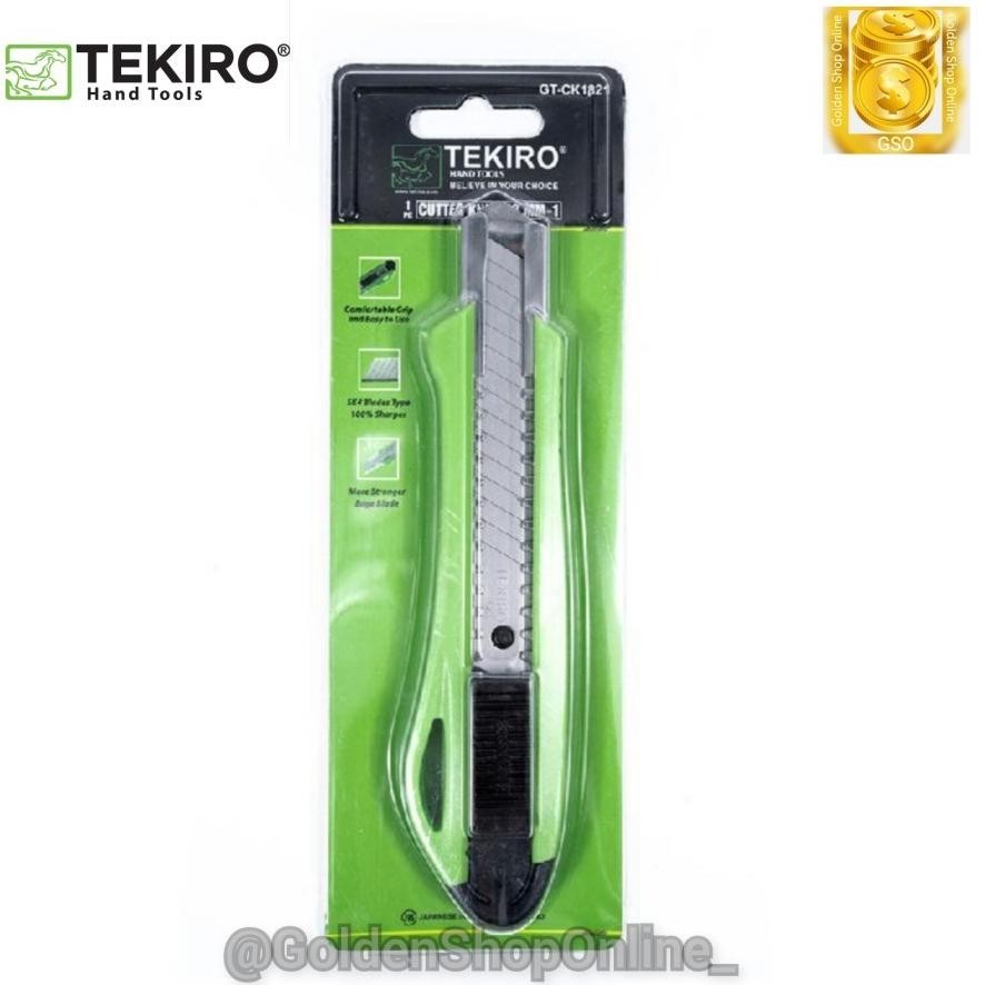 

JH8 Pisau Cutter GT-CK182 18 mm-1 Tekiro