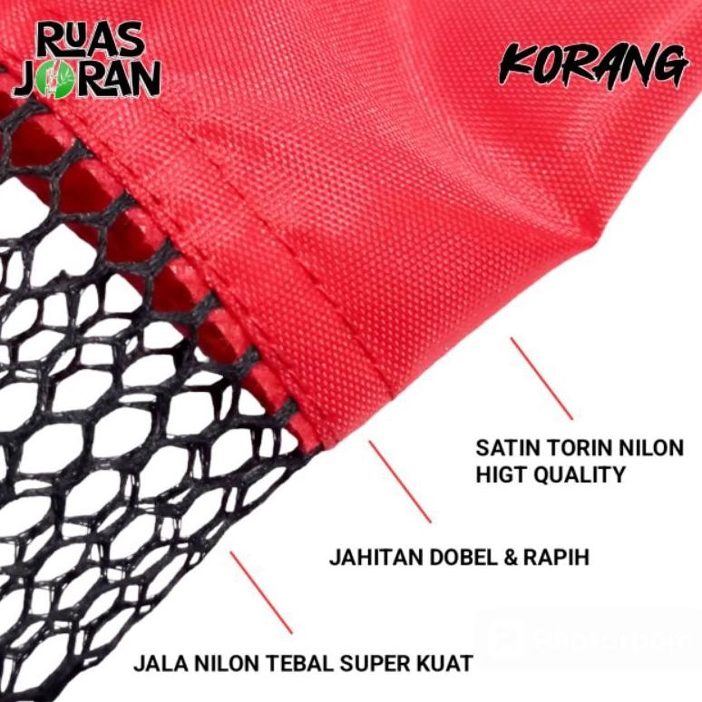 KOJA BULAT - KORANG WADER - KERAMBA IKAN WADER - KEMPIS WADER - WADAH IKAN KECIL NI2