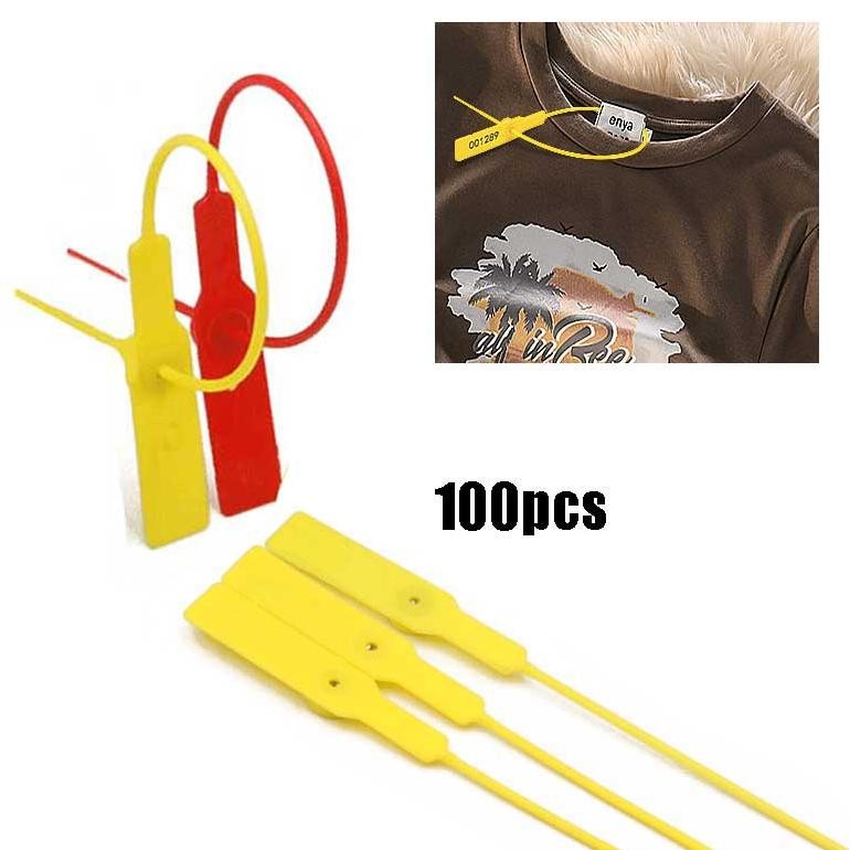 

JH8 Segel Locis Security Seal 100pcs Segel Plastik Sekuriti Dengan Nomor Segel Koper Panel Container Tag