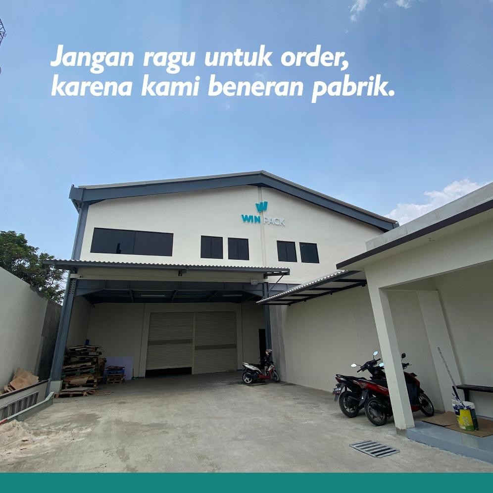 HJK (20 Pcs) Box Nasi | Box Kotak Catering Ukuran 20x20 | 18x18 | Premium Putih Bersih