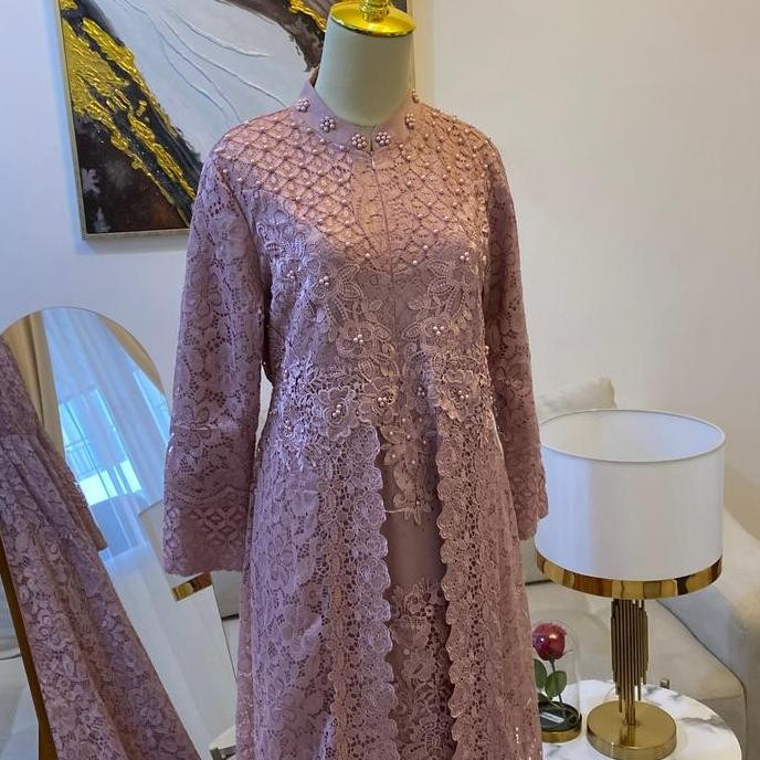 [COD]Gamis Inara brukat JUMBO D076 gamis brokat Mewah Muslim Pesta Syari Kondangan Wanita Cantik For