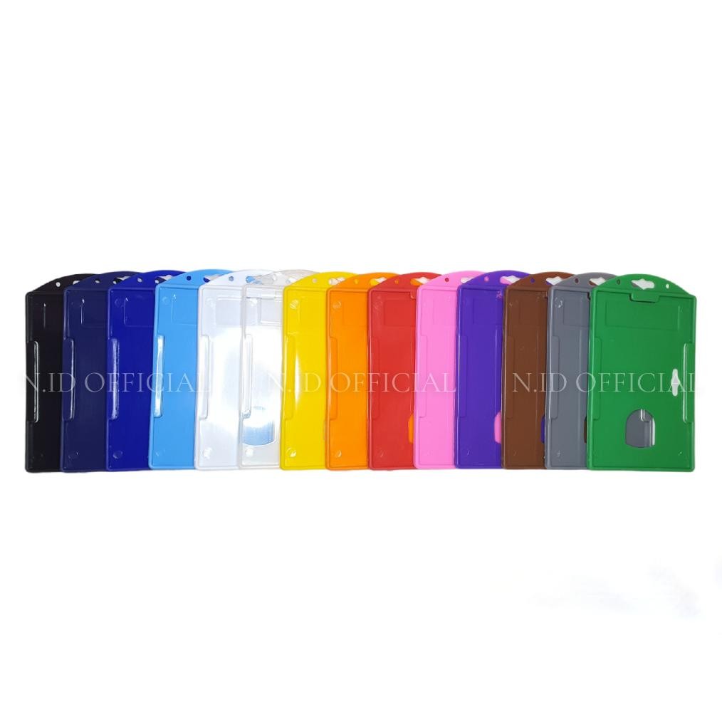 

JH8 ID Card Casing / Case / Holder / Frame / Dompet Tempat Name Tag Plastik Satu Sisi Kartu E-toll E-money ATM BCA Mandiri Flazz Dus Grosir murah