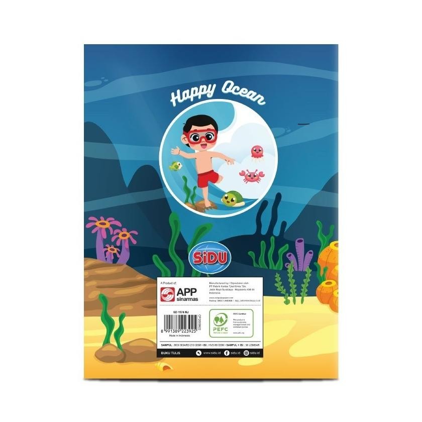

JH8 [Stationery Spectrum] SiDU Buku Tulis 38 Lembar SDU EB 38