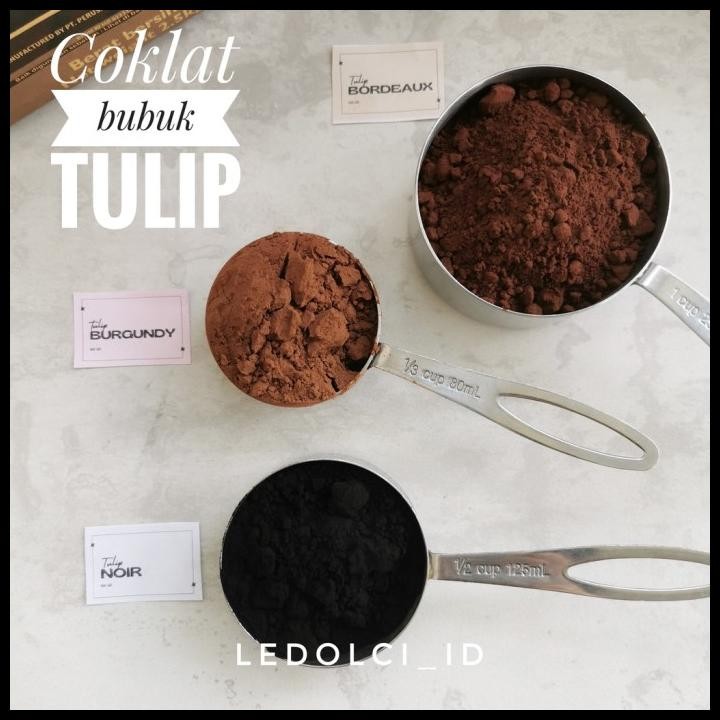 

Terlaris TULIP COKLAT BUBUK COCOA POWDER BORDAUX BURGUNDY NOIR 100 GRAM Best Seller