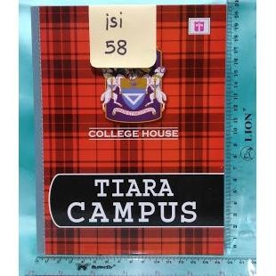 

JH8 Buku Tulis isi 58 Merk Tiara Campus 1pack 1pak 1pax isi 10Buku Ukuran Biasa Bukan Ukuran Boxy Bagus READY STOCK