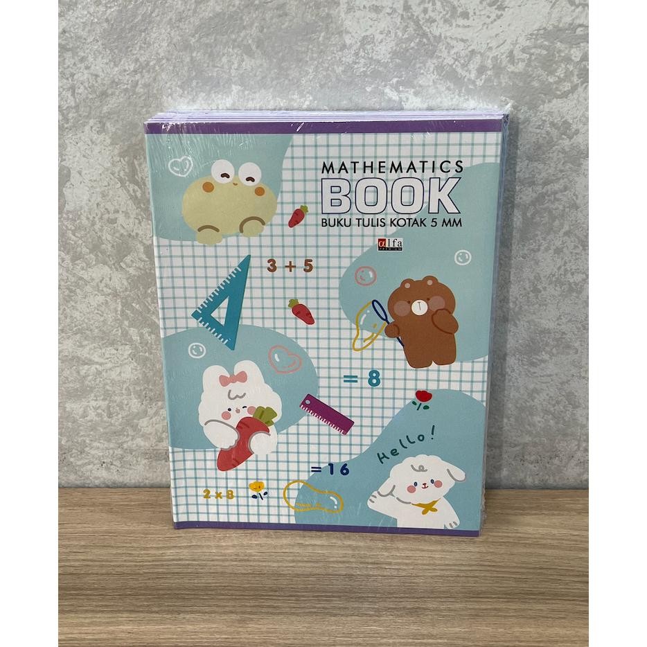 

JH8 Buku Kotak Kecil/ Buku Matematika Alfa 38 Lembar