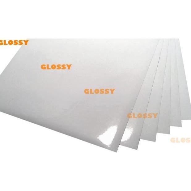 

JH8 STICKER VINYL GLOSSY A4 130 gsm / STIKER VINIL GLOSSY A4 130 g