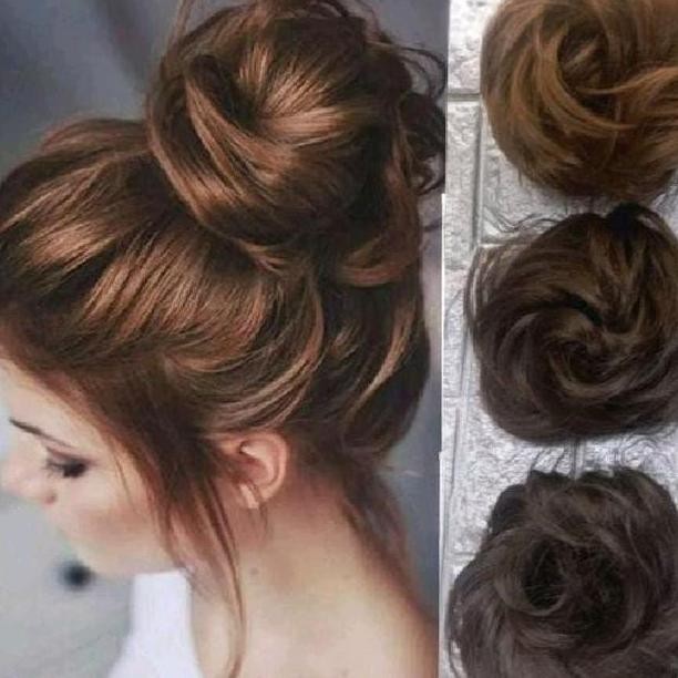 Ikat Rambut Wrambut Konde Cepol Rambut Bervolume Untuk Pesta Karet Rambut Wcepol