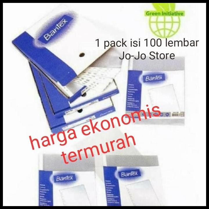 

Terlaris Plastik Pp Pocket 2040 A4 Clear 0.06 Mm Bantex Good Quality