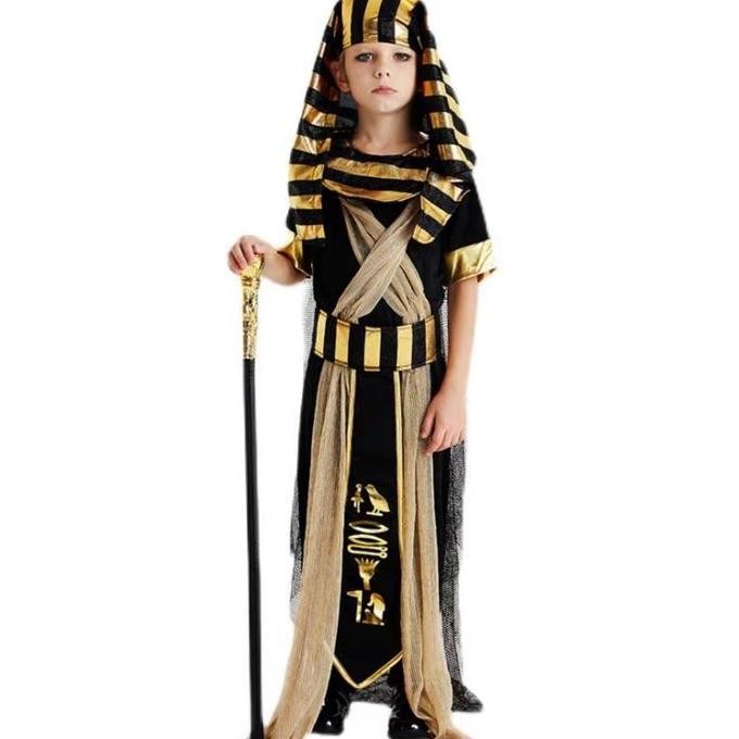 EGYPT PHARAOH COSTUME KOSTUM ANAK FIRAUN MESIR RAJA MESIR KOSTUM HALLOWEEN