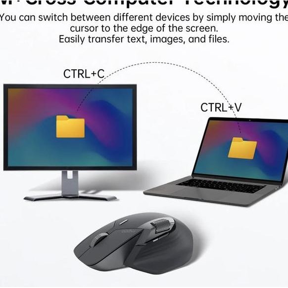 Rapoo Mt760 Mt760L Mt 760L Mt 760 L Wireless Mouse Productivity Mx Master 3 Killer