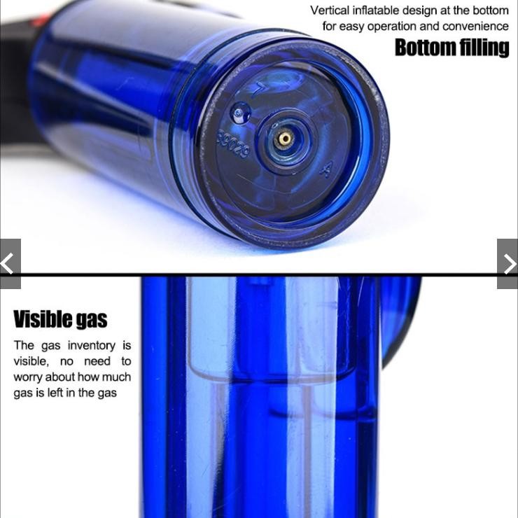 HJK (ada stokFiretric Korek Api Gas Butane Torch Jet Windproof Anti Angin / Korek Pematik Api Kompor