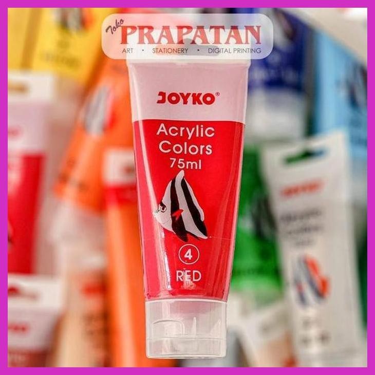 

( SEKOLAH / LUKIS ) READY TITI JOYKO ACRYLIC PAINT / CAT AKRILIK TITI JOYKO 75 ML (SENI / MENGGAMBAR / ART / KERAJINAN ) SIAP KIRIM