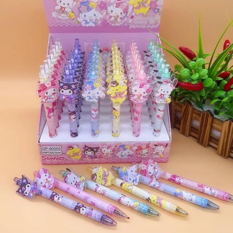 

Cod Gingerinfant Pulpen Sanrio Sakura Pen Gel Model Cetek Klik Sanrio Melody Cinamonrol G-24