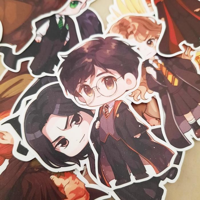 

Stiker Pack Besar Harry Potter 17 Pcs Laptop Aksesoris Hp Anti Air