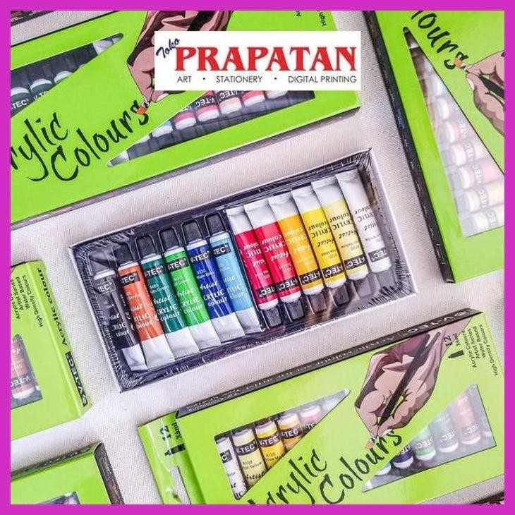 

( SEKOLAH / LUKIS ) READY V-TEC ACRYLIC PAINT SET 12/18X6ML / CAT AKRILIK V-TEC SET (SENI / MENGGAMBAR / ART / KERAJINAN ) PRIVASI AMAN