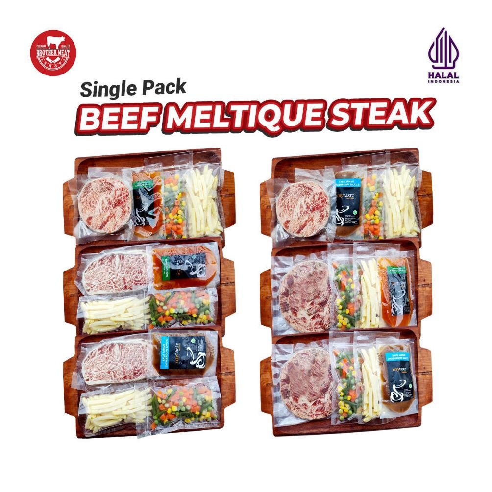 

Heatshrin Paket Single Hemat, Beef Meltique Steak Single Pack - Brothermeatshop An-45