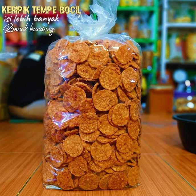 

keripik tempe bocil pedas manis 1kg