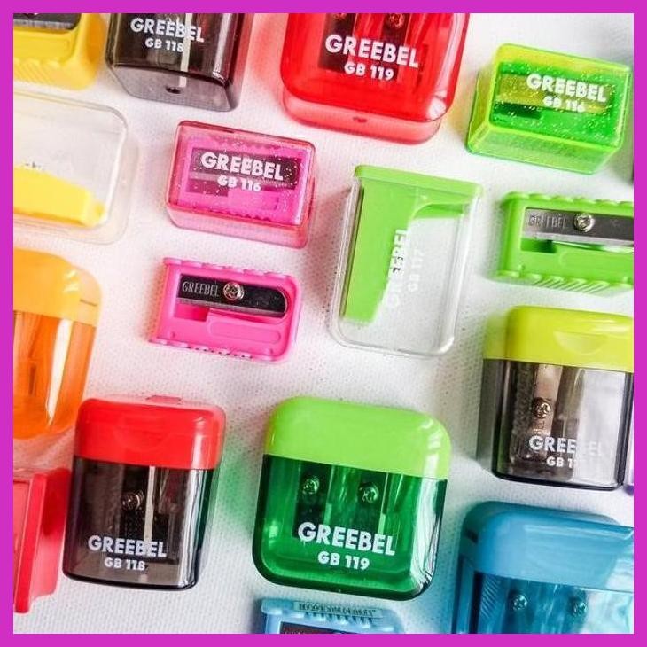 

( SEKOLAH / LUKIS ) COD GREEBEL SHARPENER | RAUTAN 1 & 2 LUBANG (SENI / MENGGAMBAR / ART / KERAJINAN ) SIAP KIRIM