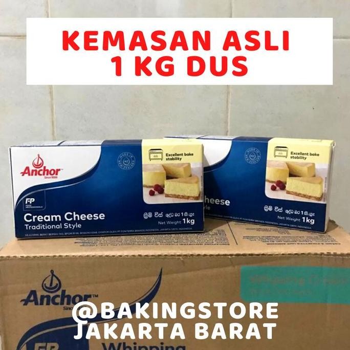 

Cream Cheese Anchor 1 Kg (Khusus Gojek/Grab)