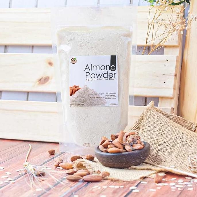 

Natural Almond Meal / Flour ( Tepung Kacang Almond ) 1 Kg
