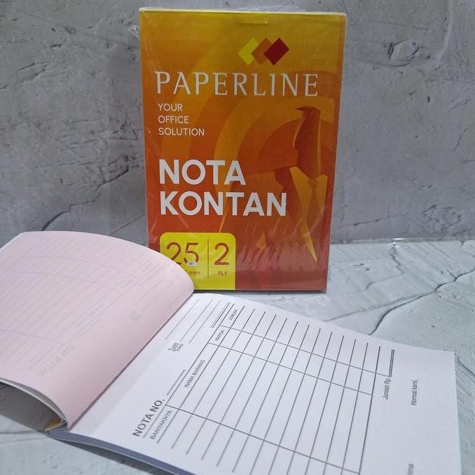 

Nota 2Ply Kecil Paperline 1Dus Khusus Sameday/Instant