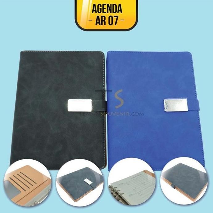 

Notebook A5 Buku Hardcover Agenda Hard Cover Custom Logo Nama Kertas Tali