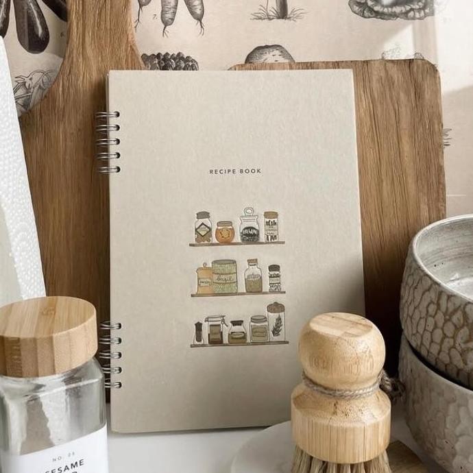 

Recipe Book / Buku Resep / Buku Jurnal / Buku Masak / Recipe Notebook