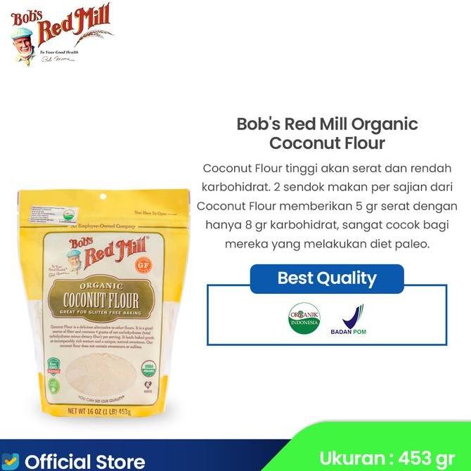 

Bob'S Red Mill Organic Coconut Flour 453 Gr