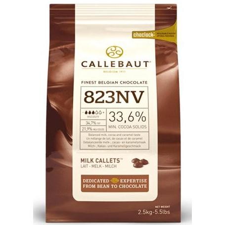 

Callebaut Milk Chocolate 33% 200Gr Repack / Coklat Belgia