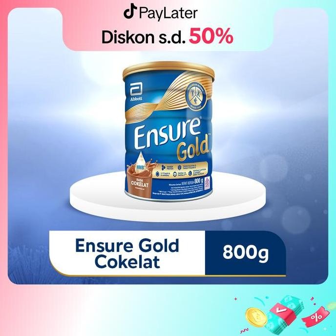 

Ensure Gold Hmb Cokelat 1X800G - Nutrisi Dewasa