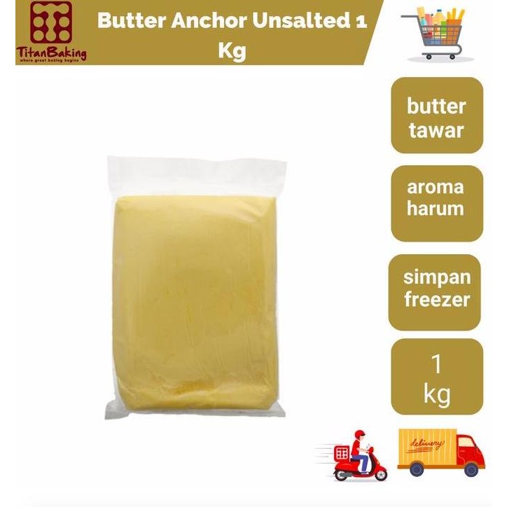 

Butter Anchor Unsalted Ukuran Kemasan 1 Kg
